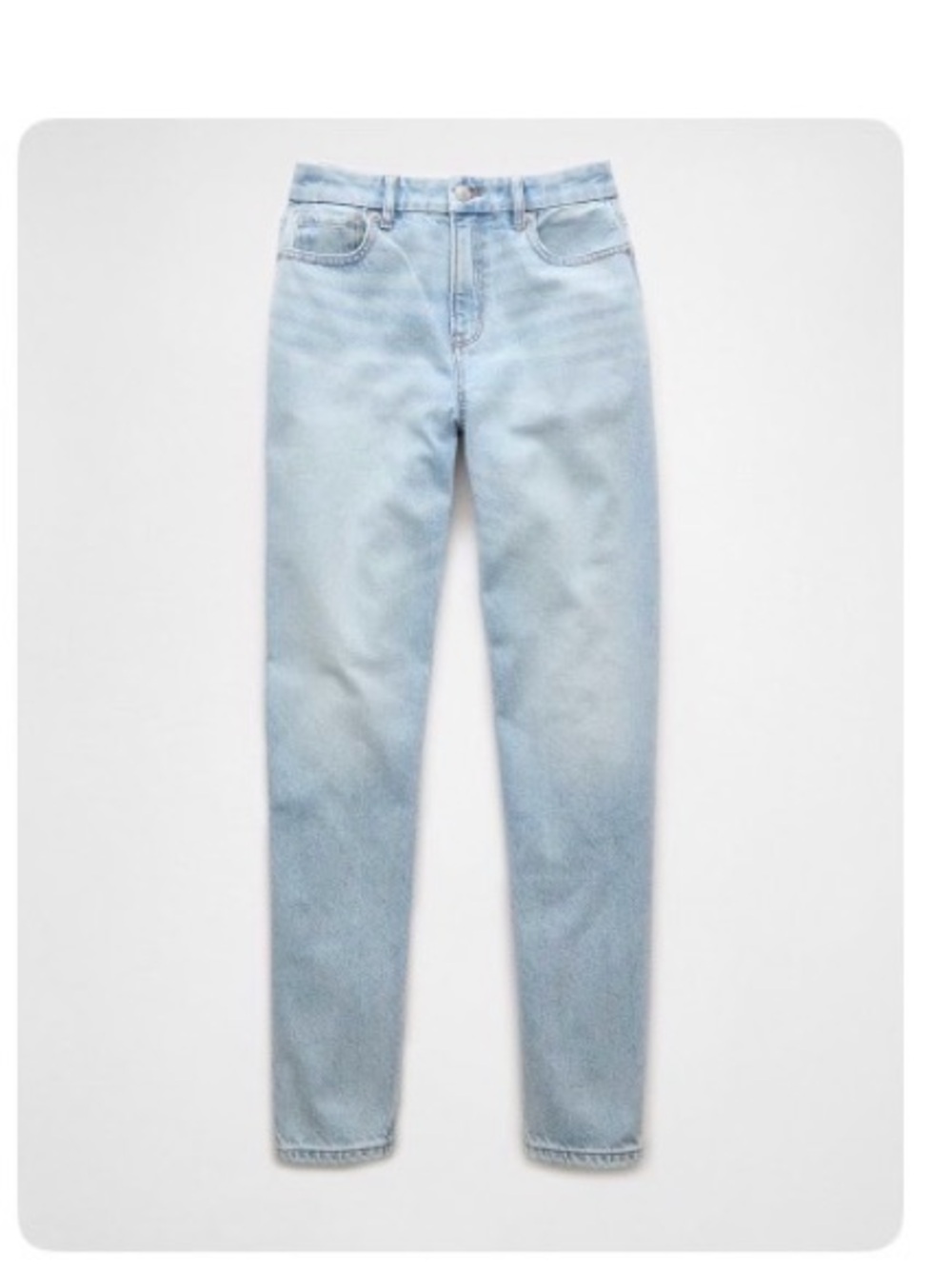 American Eagle Outfitters Light Blue High-Rise Jeans